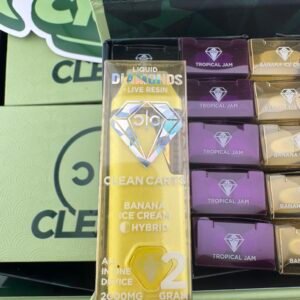 Clean Carts 2G Disposable Liquid Diamond/Resin 50 pack Auction